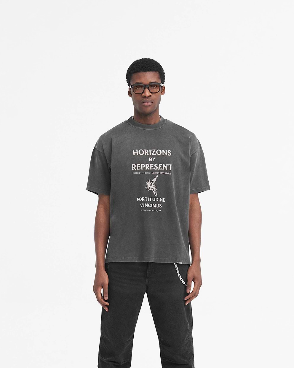 Horizons T-Shirt - Aged Black